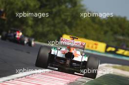 Paul di Resta (GBR) Sahara Force India VJM05. 27.07.2012. Formula 1 World Championship, Rd 11, Hungarian Grand Prix, Budapest, Hungary, Practice Day