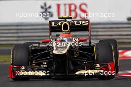 Romain Grosjean (FRA) Lotus F1 E20. 27.07.2012. Formula 1 World Championship, Rd 11, Hungarian Grand Prix, Budapest, Hungary, Practice Day