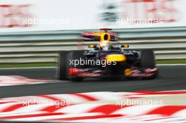 Sebastian Vettel (GER) Red Bull Racing RB8. 27.07.2012. Formula 1 World Championship, Rd 11, Hungarian Grand Prix, Budapest, Hungary, Practice Day