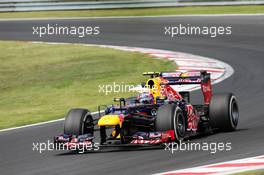 Mark Webber (AUS) Red Bull Racing RB8. 27.07.2012. Formula 1 World Championship, Rd 11, Hungarian Grand Prix, Budapest, Hungary, Practice Day