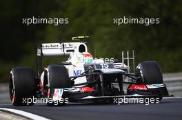 Sergio Perez (MEX) Sauber C31. 27.07.2012. Formula 1 World Championship, Rd 11, Hungarian Grand Prix, Budapest, Hungary, Practice Day