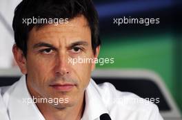 Toto Wolff (GER) Williams Non Executive Director in the FIA Press Conference. 27.07.2012. Formula 1 World Championship, Rd 11, Hungarian Grand Prix, Budapest, Hungary, Practice Day