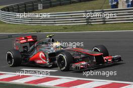 Lewis Hamilton (GBR) McLaren MP4/27. 27.07.2012. Formula 1 World Championship, Rd 11, Hungarian Grand Prix, Budapest, Hungary, Practice Day