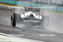 Kamui Kobayashi (JPN) Sauber C31 in the wet. 27.07.2012. Formula 1 World Championship, Rd 11, Hungarian Grand Prix, Budapest, Hungary, Practice Day