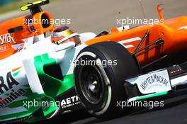 Jules Bianchi (FRA) Sahara Force India F1 Team VJM05 Third Driver. 27.07.2012. Formula 1 World Championship, Rd 11, Hungarian Grand Prix, Budapest, Hungary, Practice Day