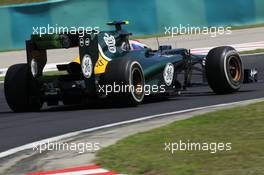 Vitaly Petrov (RUS) Caterham CT01. 27.07.2012. Formula 1 World Championship, Rd 11, Hungarian Grand Prix, Budapest, Hungary, Practice Day