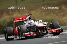 Jenson Button (GBR) McLaren MP4/27. 27.07.2012. Formula 1 World Championship, Rd 11, Hungarian Grand Prix, Budapest, Hungary, Practice Day