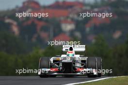 Sergio Perez (MEX) Sauber C31. 27.07.2012. Formula 1 World Championship, Rd 11, Hungarian Grand Prix, Budapest, Hungary, Practice Day