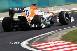 Paul di Resta (GBR) Sahara Force India VJM05. 27.07.2012. Formula 1 World Championship, Rd 11, Hungarian Grand Prix, Budapest, Hungary, Practice Day