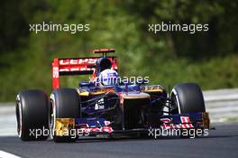 Daniel Ricciardo (AUS) Scuderia Toro Rosso STR7. 27.07.2012. Formula 1 World Championship, Rd 11, Hungarian Grand Prix, Budapest, Hungary, Practice Day