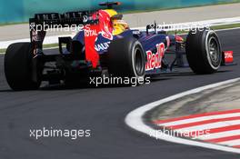 Sebastian Vettel (GER) Red Bull Racing RB8. 27.07.2012. Formula 1 World Championship, Rd 11, Hungarian Grand Prix, Budapest, Hungary, Practice Day