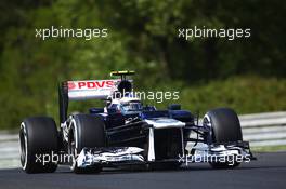 Valtteri Bottas (FIN) Williams FW34 Third Driver. 27.07.2012. Formula 1 World Championship, Rd 11, Hungarian Grand Prix, Budapest, Hungary, Practice Day