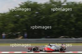 Lewis Hamilton (GBR) McLaren MP4/27. 27.07.2012. Formula 1 World Championship, Rd 11, Hungarian Grand Prix, Budapest, Hungary, Practice Day