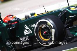 Heikki Kovalainen (FIN) Caterham CT01. 27.07.2012. Formula 1 World Championship, Rd 11, Hungarian Grand Prix, Budapest, Hungary, Practice Day