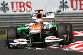 Paul di Resta (GBR) Sahara Force India VJM05. 27.07.2012. Formula 1 World Championship, Rd 11, Hungarian Grand Prix, Budapest, Hungary, Practice Day