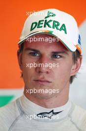 Nico Hulkenberg (GER) Sahara Force India F1. 29.07.2012. Formula 1 World Championship, Rd 11, Hungarian Grand Prix, Budapest, Hungary, Race Day