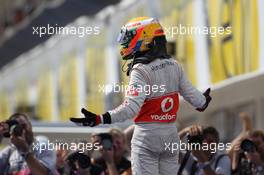 1st place Lewis Hamilton (GBR), McLaren Mercedes  29.07.2012. Formula 1 World Championship, Rd 11, Hungarian Grand Prix, Budapest, Hungary, Race Day