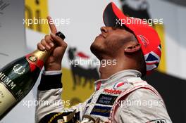 1st place Lewis Hamilton (GBR), McLaren Mercedes  29.07.2012. Formula 1 World Championship, Rd 11, Hungarian Grand Prix, Budapest, Hungary, Race Day