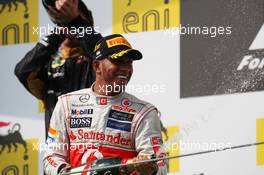 1st place Lewis Hamilton (GBR), McLaren Mercedes  29.07.2012. Formula 1 World Championship, Rd 11, Hungarian Grand Prix, Budapest, Hungary, Race Day