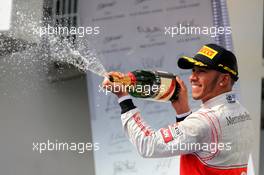 1st place Lewis Hamilton (GBR), McLaren Mercedes  29.07.2012. Formula 1 World Championship, Rd 11, Hungarian Grand Prix, Budapest, Hungary, Race Day