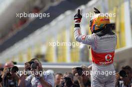 1st place Lewis Hamilton (GBR), McLaren Mercedes  29.07.2012. Formula 1 World Championship, Rd 11, Hungarian Grand Prix, Budapest, Hungary, Race Day