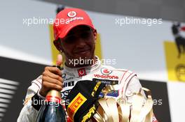 1st place Lewis Hamilton (GBR), McLaren Mercedes  29.07.2012. Formula 1 World Championship, Rd 11, Hungarian Grand Prix, Budapest, Hungary, Race Day