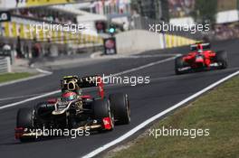 Romain Grosjean (FRA), Lotus Renault F1 Team  29.07.2012. Formula 1 World Championship, Rd 11, Hungarian Grand Prix, Budapest, Hungary, Race Day