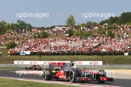 Lewis Hamilton (GBR), McLaren Mercedes  29.07.2012. Formula 1 World Championship, Rd 11, Hungarian Grand Prix, Budapest, Hungary, Race Day