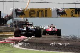 Sebastian Vettel (GER) Red Bull Racing RB8. 29.07.2012. Formula 1 World Championship, Rd 11, Hungarian Grand Prix, Budapest, Hungary, Race Day