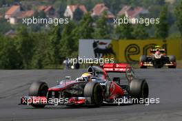 Lewis Hamilton (GBR), McLaren Mercedes  29.07.2012. Formula 1 World Championship, Rd 11, Hungarian Grand Prix, Budapest, Hungary, Race Day