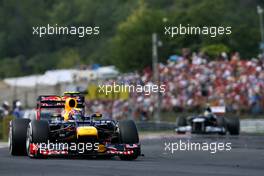 Mark Webber (AUS), Red Bull Racing  29.07.2012. Formula 1 World Championship, Rd 11, Hungarian Grand Prix, Budapest, Hungary, Race Day