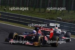 Daniel Ricciardo (AUS), Scuderia Toro Rosso  29.07.2012. Formula 1 World Championship, Rd 11, Hungarian Grand Prix, Budapest, Hungary, Race Day