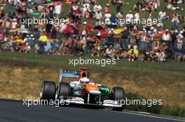 Paul di Resta (GBR) Sahara Force India VJM05. 29.07.2012. Formula 1 World Championship, Rd 11, Hungarian Grand Prix, Budapest, Hungary, Race Day