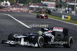 Bruno Senna (BRA), Williams F1 Team  29.07.2012. Formula 1 World Championship, Rd 11, Hungarian Grand Prix, Budapest, Hungary, Race Day