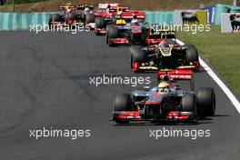Lewis Hamilton (GBR), McLaren Mercedes  29.07.2012. Formula 1 World Championship, Rd 11, Hungarian Grand Prix, Budapest, Hungary, Race Day