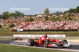 Fernando Alonso (ESP), Scuderia Ferrari  29.07.2012. Formula 1 World Championship, Rd 11, Hungarian Grand Prix, Budapest, Hungary, Race Day