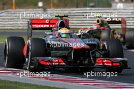 Lewis Hamilton (GBR), McLaren Mercedes  29.07.2012. Formula 1 World Championship, Rd 11, Hungarian Grand Prix, Budapest, Hungary, Race Day