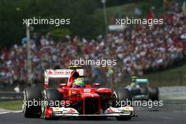 Felipe Massa (BRA), Scuderia Ferrari  29.07.2012. Formula 1 World Championship, Rd 11, Hungarian Grand Prix, Budapest, Hungary, Race Day