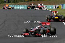 Jenson Button (GBR), McLaren Mercedes  29.07.2012. Formula 1 World Championship, Rd 11, Hungarian Grand Prix, Budapest, Hungary, Race Day