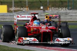 Fernando Alonso (ESP), Scuderia Ferrari  29.07.2012. Formula 1 World Championship, Rd 11, Hungarian Grand Prix, Budapest, Hungary, Race Day