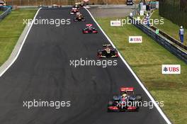 Lewis Hamilton (GBR) McLaren MP4/27. 29.07.2012. Formula 1 World Championship, Rd 11, Hungarian Grand Prix, Budapest, Hungary, Race Day