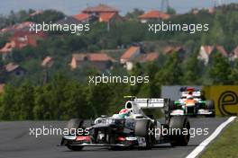 Sergio Perez (MEX), Sauber F1 Team  29.07.2012. Formula 1 World Championship, Rd 11, Hungarian Grand Prix, Budapest, Hungary, Race Day