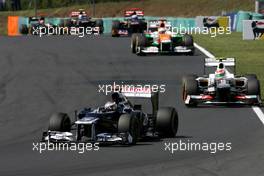 Pastor Maldonado (VEN), Williams F1 Team  29.07.2012. Formula 1 World Championship, Rd 11, Hungarian Grand Prix, Budapest, Hungary, Race Day