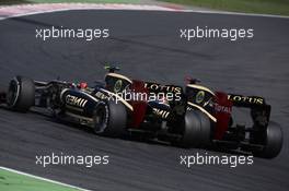 Kimi Raikkonen, Lotus Renault F1 Team and Romain Grosjean (FRA), Lotus Renault F1 Team  29.07.2012. Formula 1 World Championship, Rd 11, Hungarian Grand Prix, Budapest, Hungary, Race Day