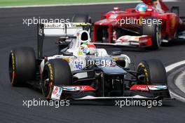Sergio Perez (MEX) Sauber C31. 29.07.2012. Formula 1 World Championship, Rd 11, Hungarian Grand Prix, Budapest, Hungary, Race Day