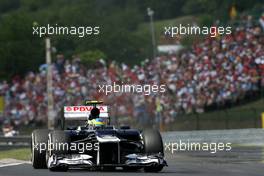Bruno Senna (BRE), Williams F1 Team  29.07.2012. Formula 1 World Championship, Rd 11, Hungarian Grand Prix, Budapest, Hungary, Race Day