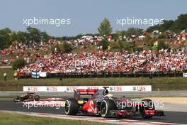 Lewis Hamilton (GBR), McLaren Mercedes  29.07.2012. Formula 1 World Championship, Rd 11, Hungarian Grand Prix, Budapest, Hungary, Race Day