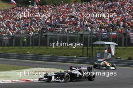 Pastor Maldonado (VEN), Williams F1 Team  29.07.2012. Formula 1 World Championship, Rd 11, Hungarian Grand Prix, Budapest, Hungary, Race Day