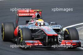 Lewis Hamilton (GBR) McLaren MP4/27. 29.07.2012. Formula 1 World Championship, Rd 11, Hungarian Grand Prix, Budapest, Hungary, Race Day