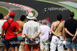 Michael Schumacher (GER) Mercedes AMG F1 W03. 28.07.2012. Formula 1 World Championship, Rd 11, Hungarian Grand Prix, Budapest, Hungary, Qualifying Day